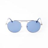 Spectre Sunglasses | Steel Frames & Blue Lenses