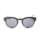 Adagio Sunglasses | Blue Grey Frames & Grey Lenses