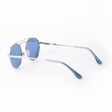 Spectre Sunglasses | Steel Frames & Blue Lenses