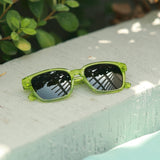 Sublime Sunglasses | Green Frames & Grey Lenses