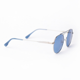 Spectre Sunglasses | Steel Frames & Blue Lenses