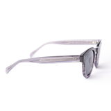 Adagio Sunglasses | Blue Grey Frames & Grey Lenses