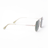 Spectre Sunglasses | Gold Frames & Green Lenses