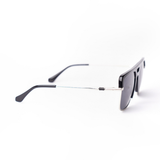 Phenom Sunglasses | Black & Steel Frames & Grey Lenses